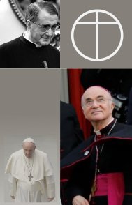 Viganò admirando la obra de Escrivá