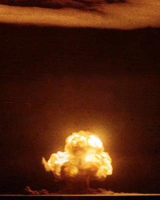 The Trinity explosion in 1945 The Trinity explosion in 1945