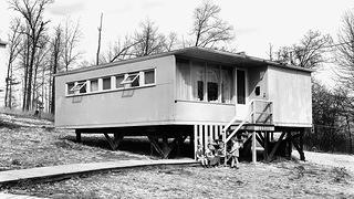 "B-1" prefabricated house in Oak Ridge "B-1" prefabricated house in Oak Ridge