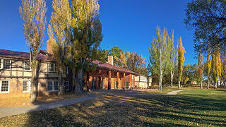Fuller Lodge in Los Alamos, New Mexico Fuller Lodge in Los Alamos, New Mexico