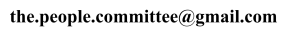 e-mail address of The Israeli People's Committee