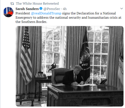 Image: White House, Trump Signs